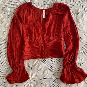 Anthropologie Cropped Top